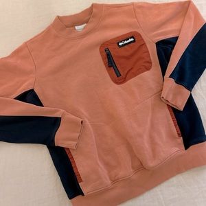 Columbia Pink and Navy Sweatshirt